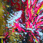Provocative Cock Waltz - Oil on Board - Rooster Painting Framed - Joey Havlock