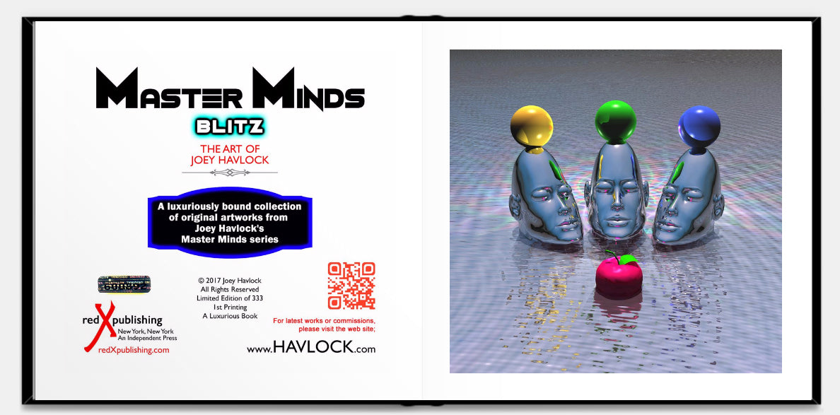 Master Minds - BLITZ - Hardcover Book - Limited Edition /333