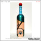 Popademic - BUBBA BOOM - Original Painted Bottle - Joey & Rhonda Havlock