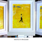 SHOTGUN SWAGGER - Original Painting - SWINGERS - Impressionist Golf Series by Joey Havlock
