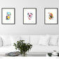 CAROUSEL - Original Drawing - Abstract Geometry by Rhonda Havlock