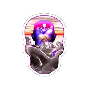 Reaching For The Never Mind - Die-Cut Sticker 5" x 5"
