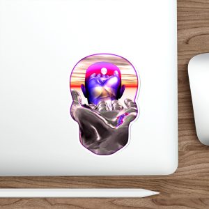 Reaching For The Never Mind - Die-Cut Sticker 5" x 5" - Image 2