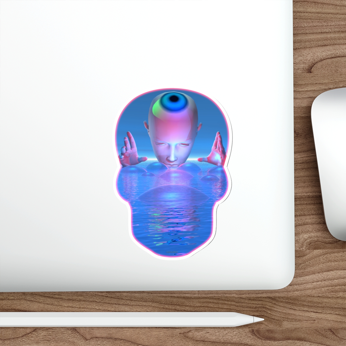 Conjuring Minds Eye - Die-Cut Sticker 5" x 5" - Image 2
