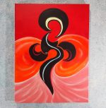 Tribal Dance - Fire in the Mind - Original Oil Painting - Joey Havlock