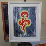 Tribal Dance - (Purple Craze) - Original Oil Painting - Joey Havlock