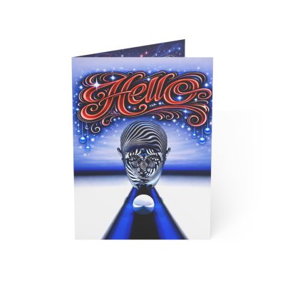 HELLO Greeting Card - You're On My Mind - Master Minds Collection - Synchronized Mind Alpha
