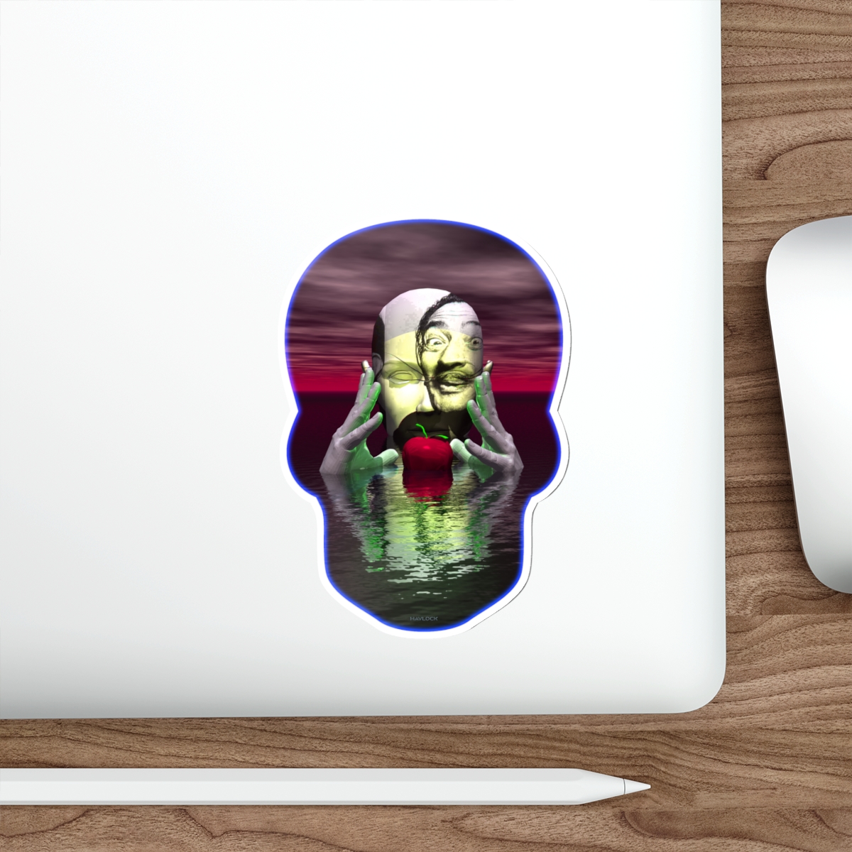 Inside The Mind a Hello Dali - Die-Cut Sticker 5" x 5" - Image 2