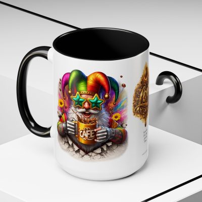 LOVE Mug Large 15oz Colorful Mug - GnomePOP Coffee Collection - JIMMY STAR EYES