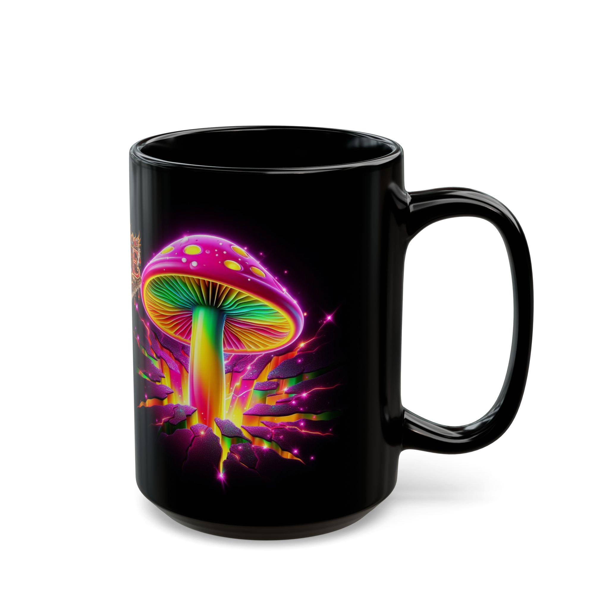 LOVE Mug Large 15oz Coffee Mug ~ Shroomarooma Collection - LUMINOUS CAPS - Image 5