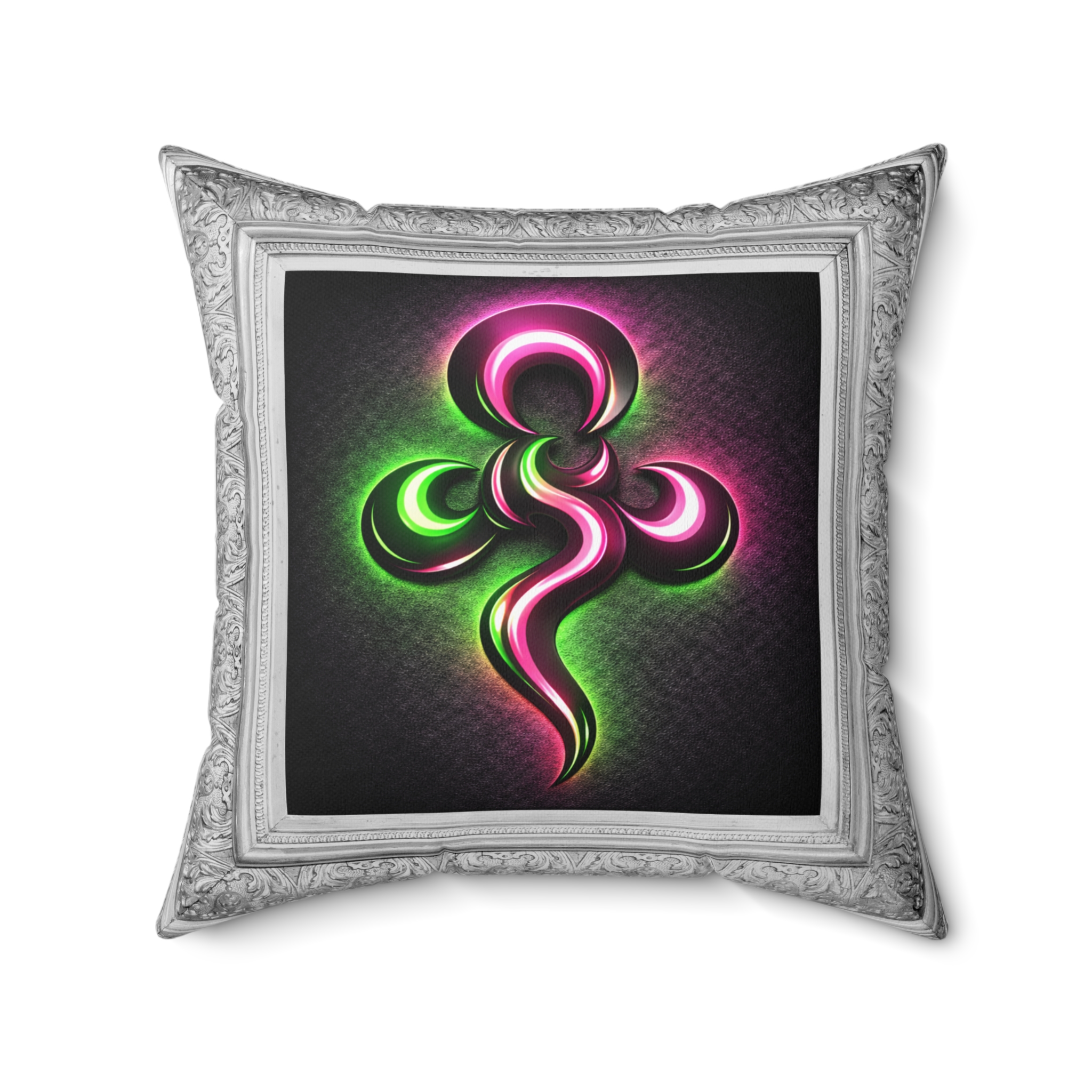 PINK TRIP - Tribal Dance - HOME SWEET HOME ~ 20" Square Throw Pillow
