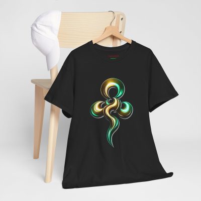 GOLD PULSE - Tribal Dance- Super Comfy Unisex Heavy Cotton Tee Shirt