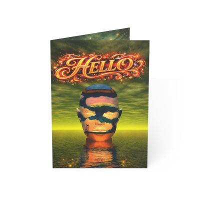 HELLO Greeting Card - You're On My Mind - Master Minds Collection - My Morning Mind Room