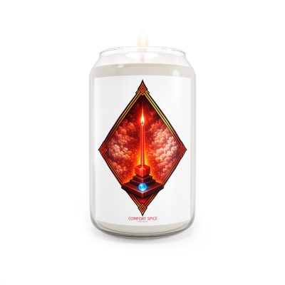 FIRE TIME - Scented Soy Candle, - Vanilla or Spice - Candlesticks Collection