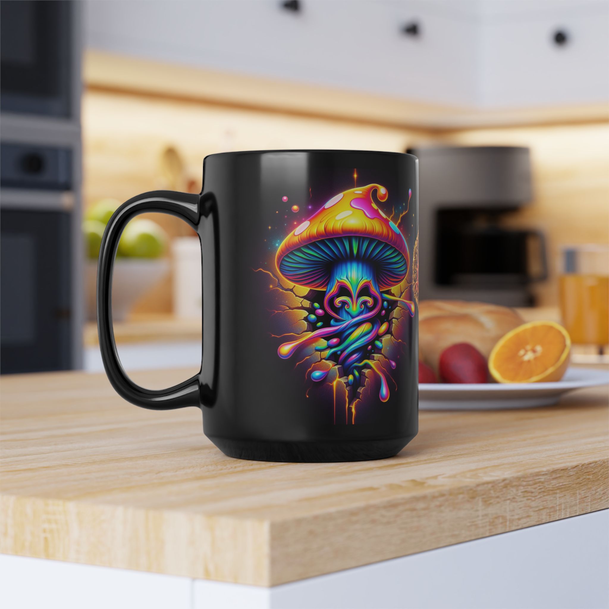 LOVE Mug Large 15oz Coffee Mug ~ Shroomarooma Collection - THE SPORE ORACLE - Image 6