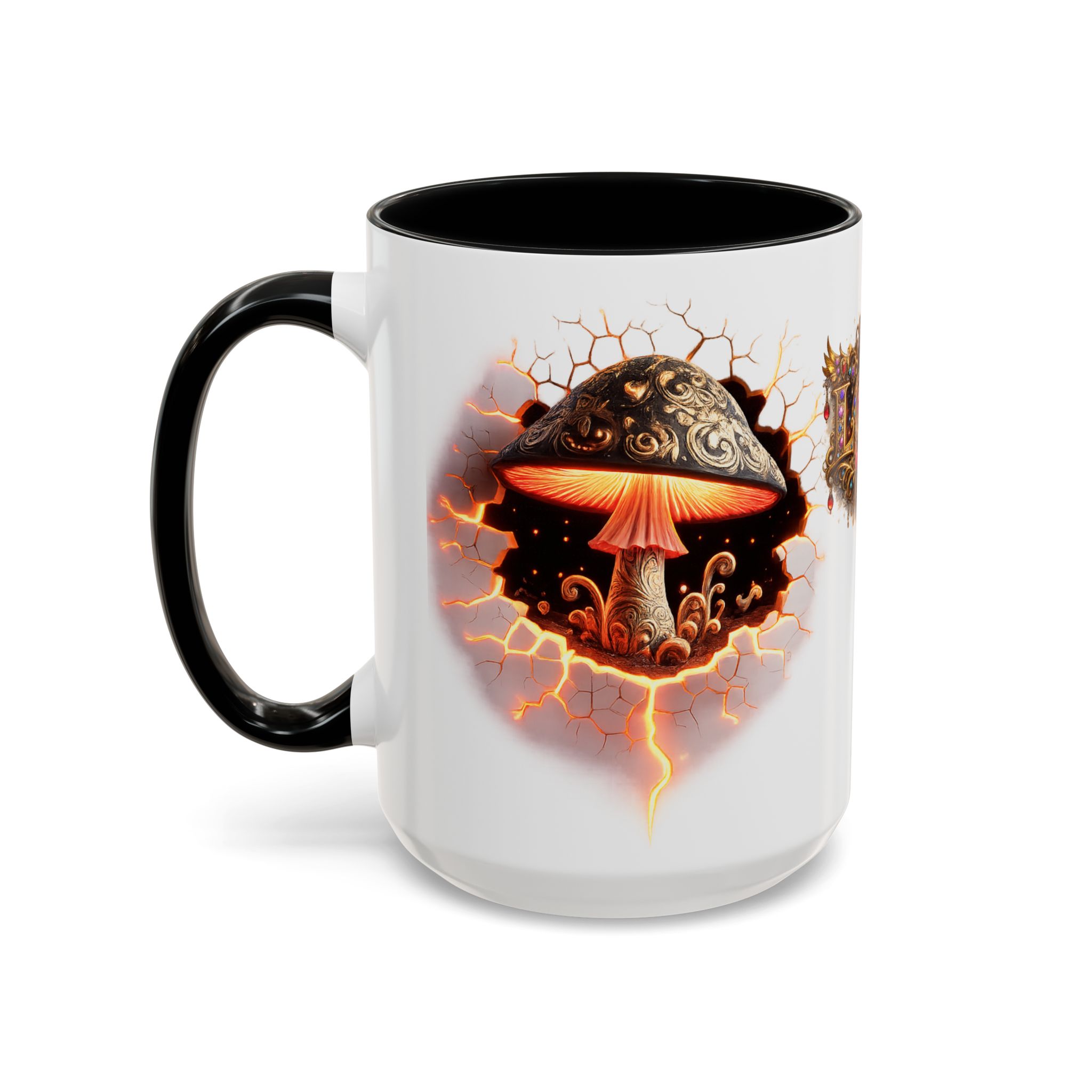 LOVE Mug Large 15oz Colorful Mug - Shroomarooma Collection - SOUL SHROOMS - Image 4