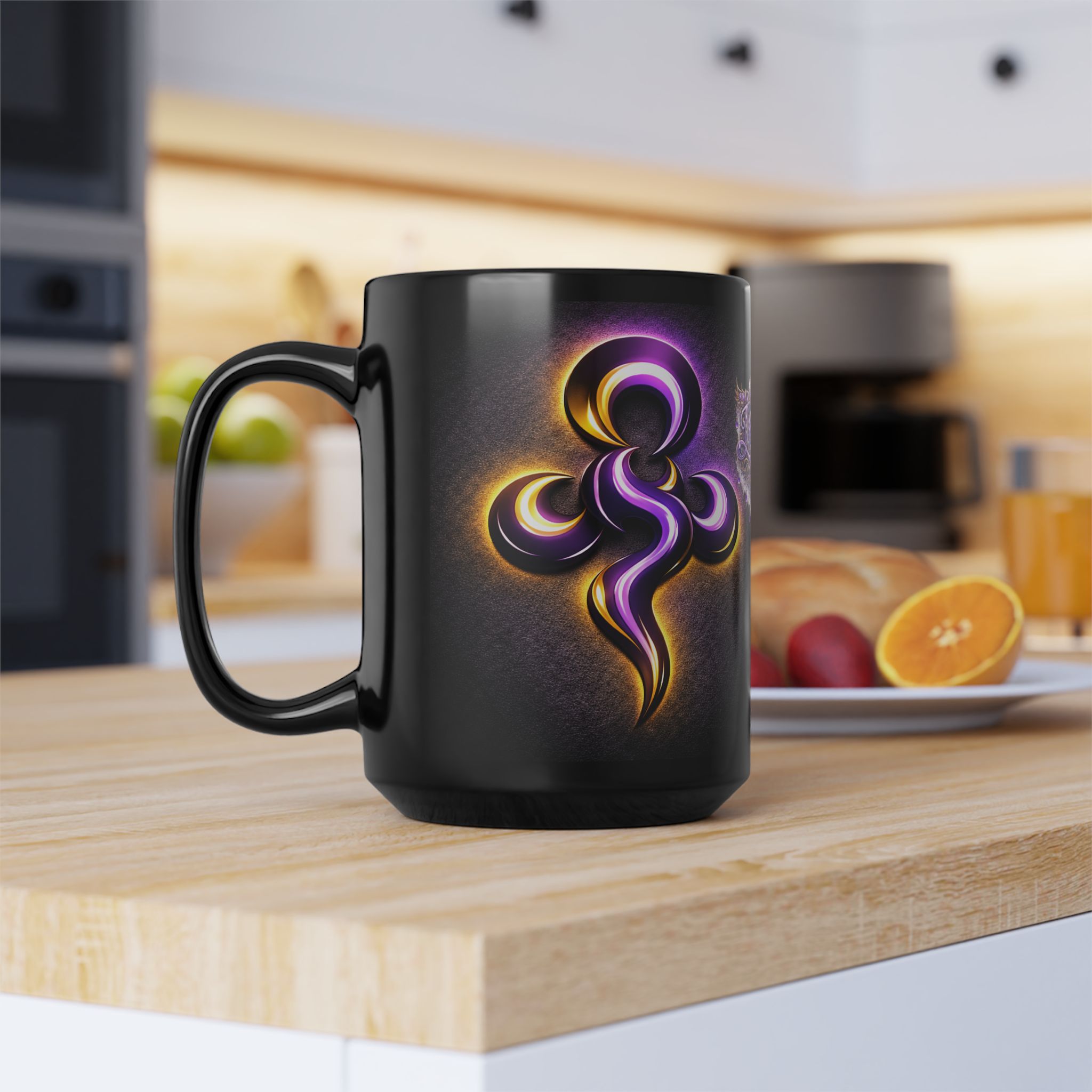 LOVE Mug Large 15oz Coffee Mug ~ Tribal Dance Collection - PURPLE HAZE - Image 6