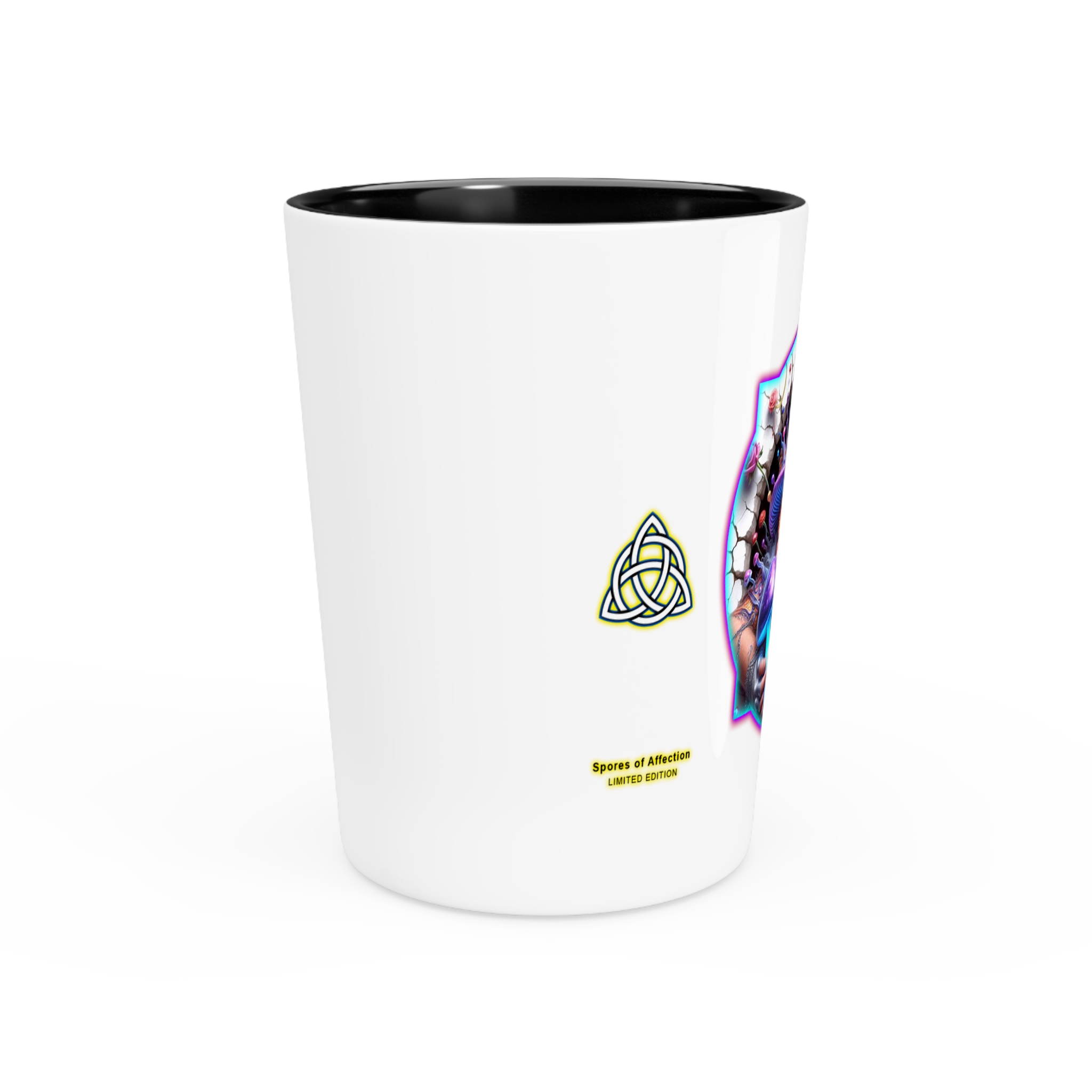 Shot Glass, 1.9 oz - SPORES OF AFFECTION - Cocktails Collection - Gnome POP Shroomarooma - Image 2