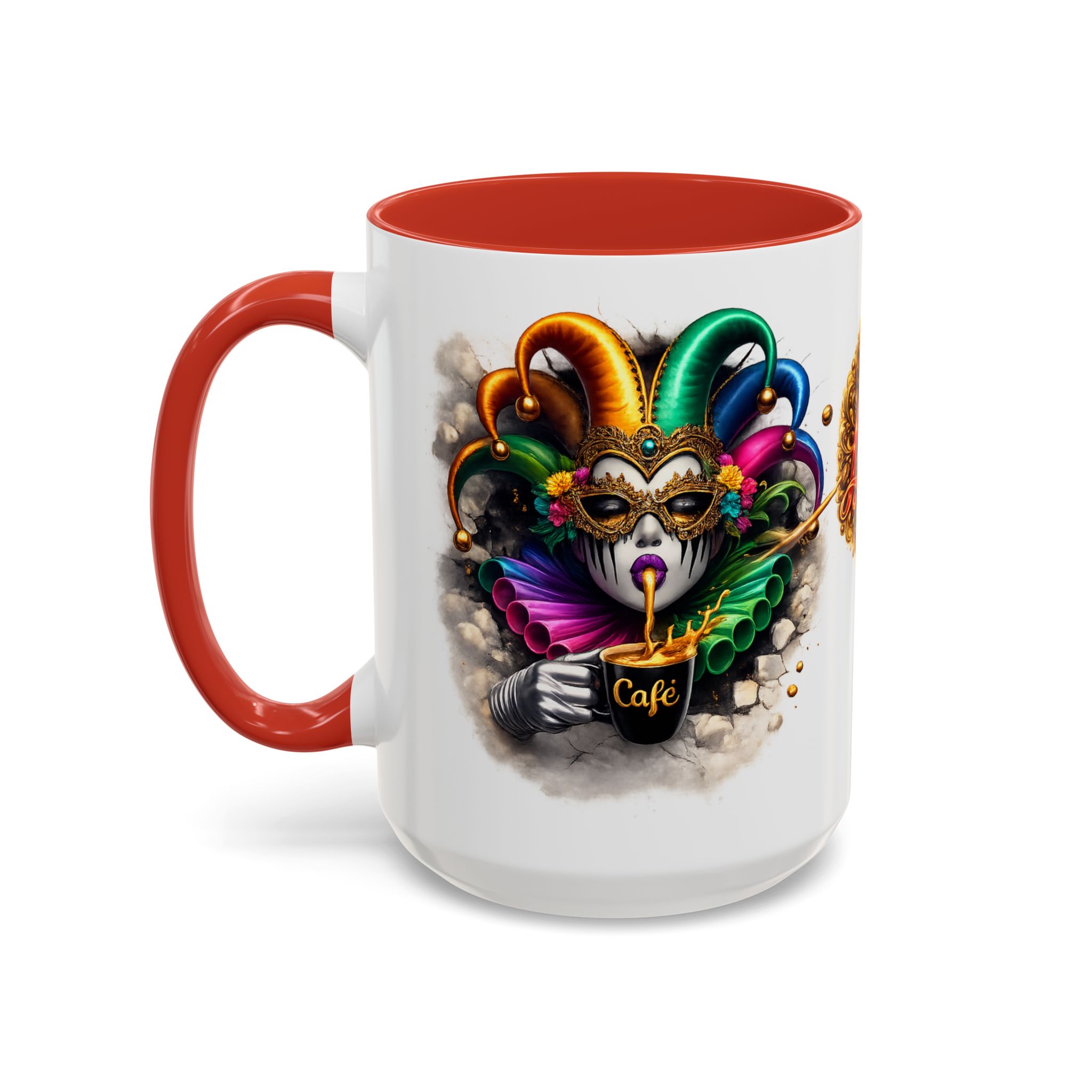 LOVE Mug Large 15oz Colorful Mug - Jesterama Coffee Collection - MAGIC CAFE WAND - Image 5