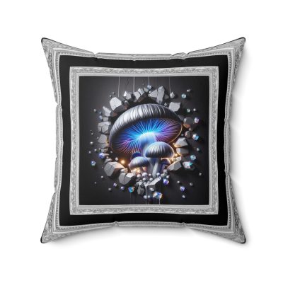 NIGHT FRIENDS - ShroomaRooma Collection ~ 20" Square Throw Pillow