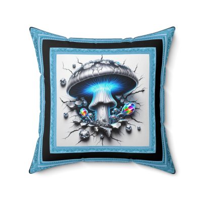 FUNGI LOVE - ShroomaRooma Collection ~ 20" Square Throw Pillow