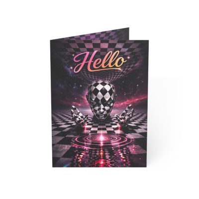HELLO Greeting Card - You're On My Mind - Master Minds Collection - Mind Jesterique