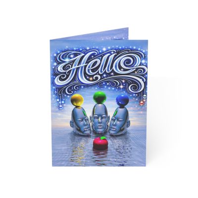 HELLO Greeting Card - You're On My Mind - Master Minds Collection - Minds Amused