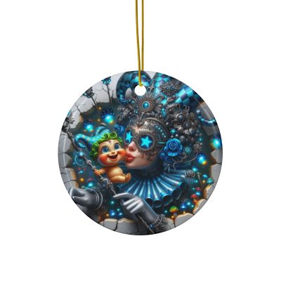 Cherubs Collection - A MIRACLE SMILE KISS - Ceramic Ornament