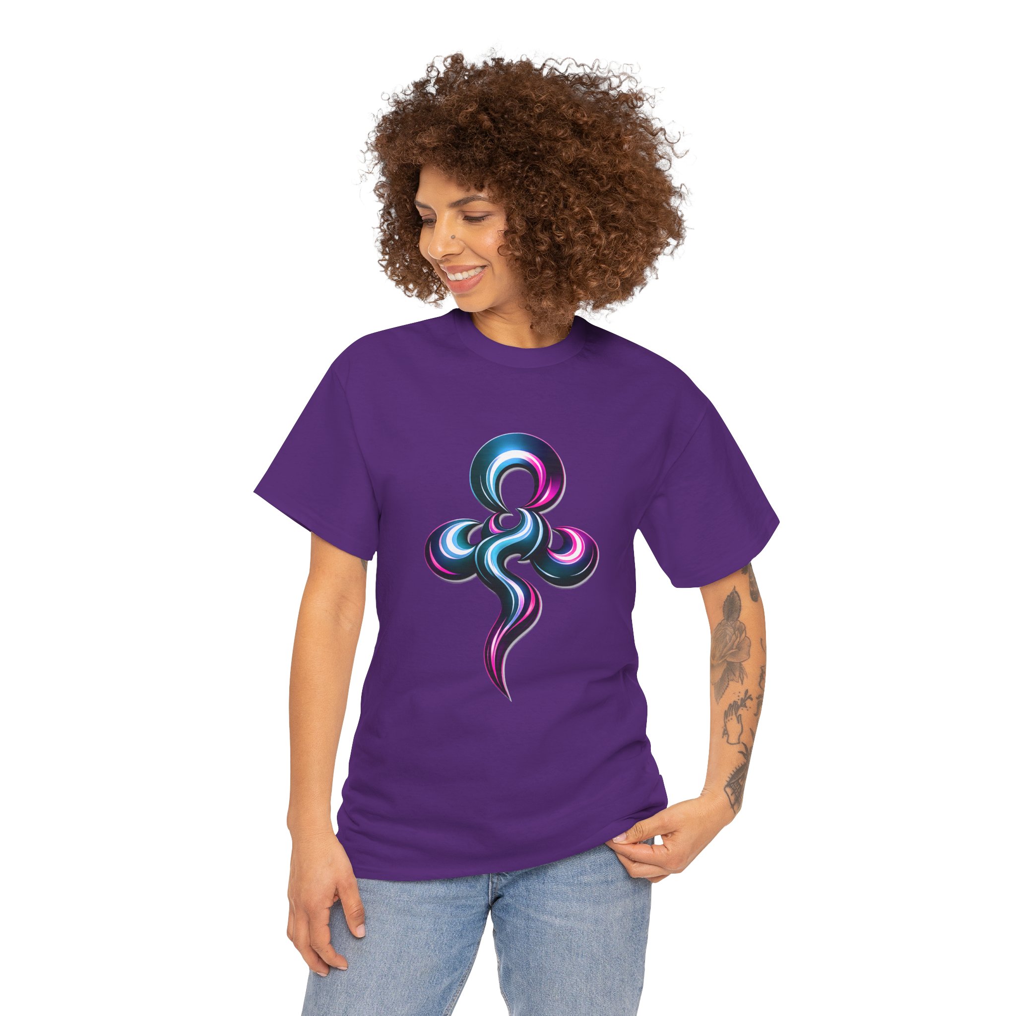 HIP WAVES - Tribal Dance- Super Comfy Unisex Heavy Cotton Tee Shirt - Image 33