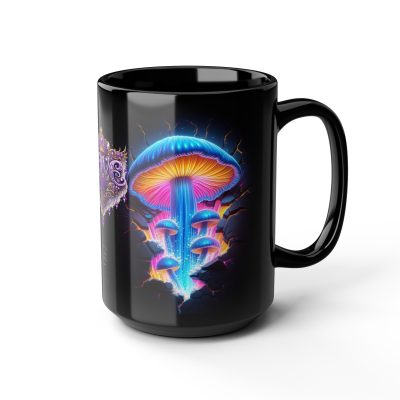 LOVE Mug Large 15oz Coffee Mug ~ Shroomarooma Collection - ANCIENT SPORES
