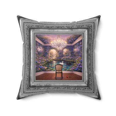 EDEN'S OASIS III - A Room With No Walls - HOME SWEET HOME ~ 20" Square Throw Pillow
