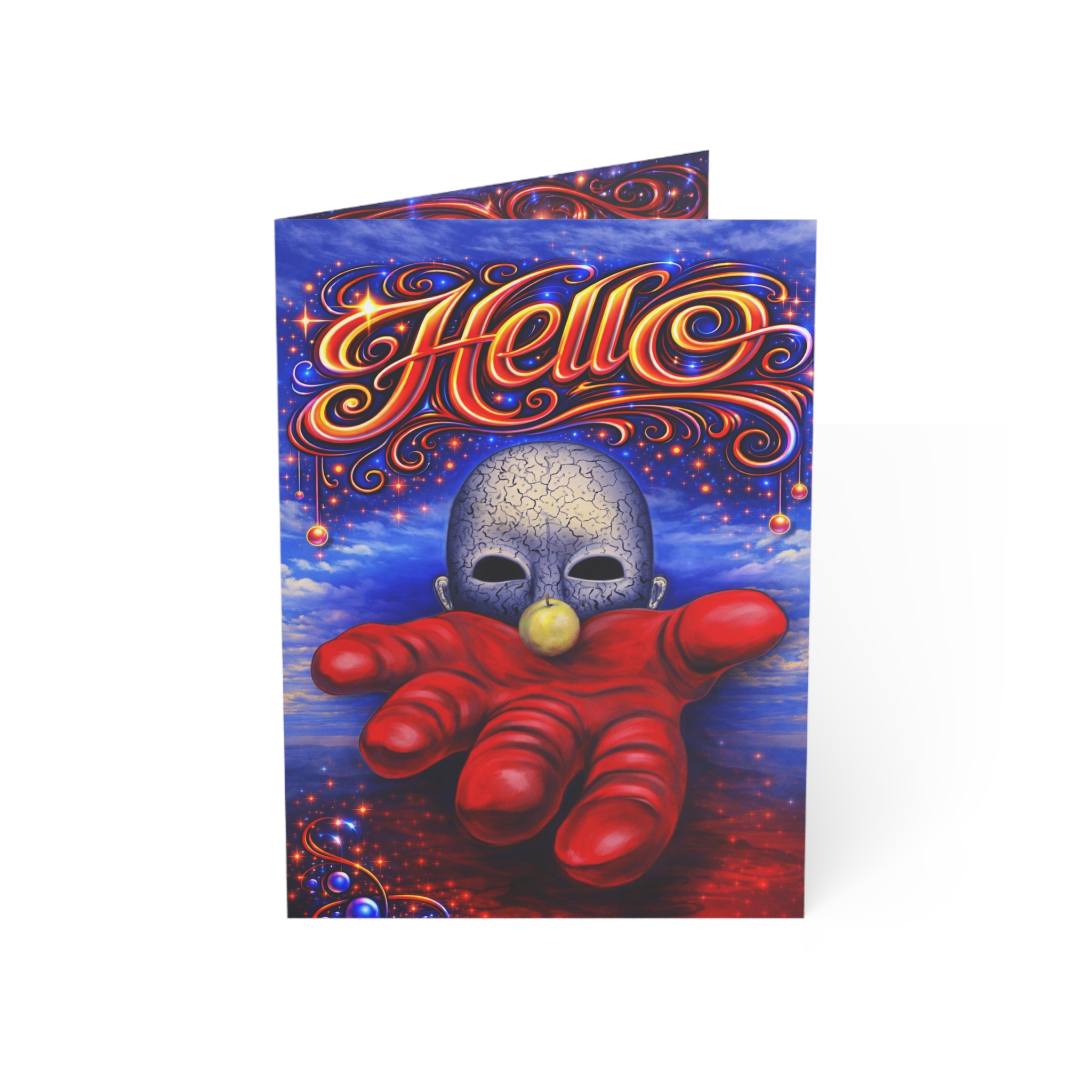HELLO Greeting Card - You're On My Mind - Master Minds Collection - Food For Thought
