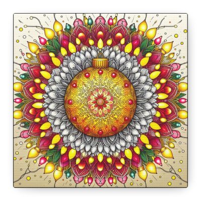 Canvas ~ THE GOLDEN CHILD ~ Ornamenta Collection - 6x6x1.25" Deep - Ornament