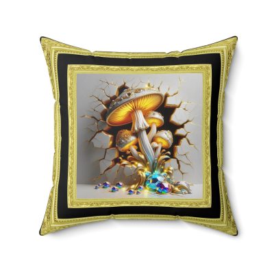 GEM FRIENDS  - ShroomaRooma Collection ~ 20" Square Throw Pillow