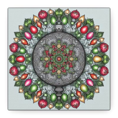 Canvas ~ ESSENCE OF MINT ~ Ornamenta Collection - 6x6x1.25" Deep