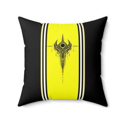 Square Throw Pillow - BOLD SUN - Sigil Collection ~ 20" - AWAKEN PILLOW