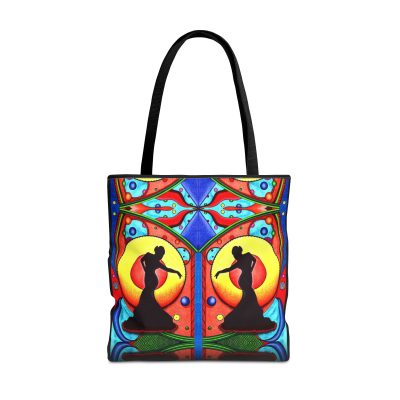 Abstract Geometry Tote Bags