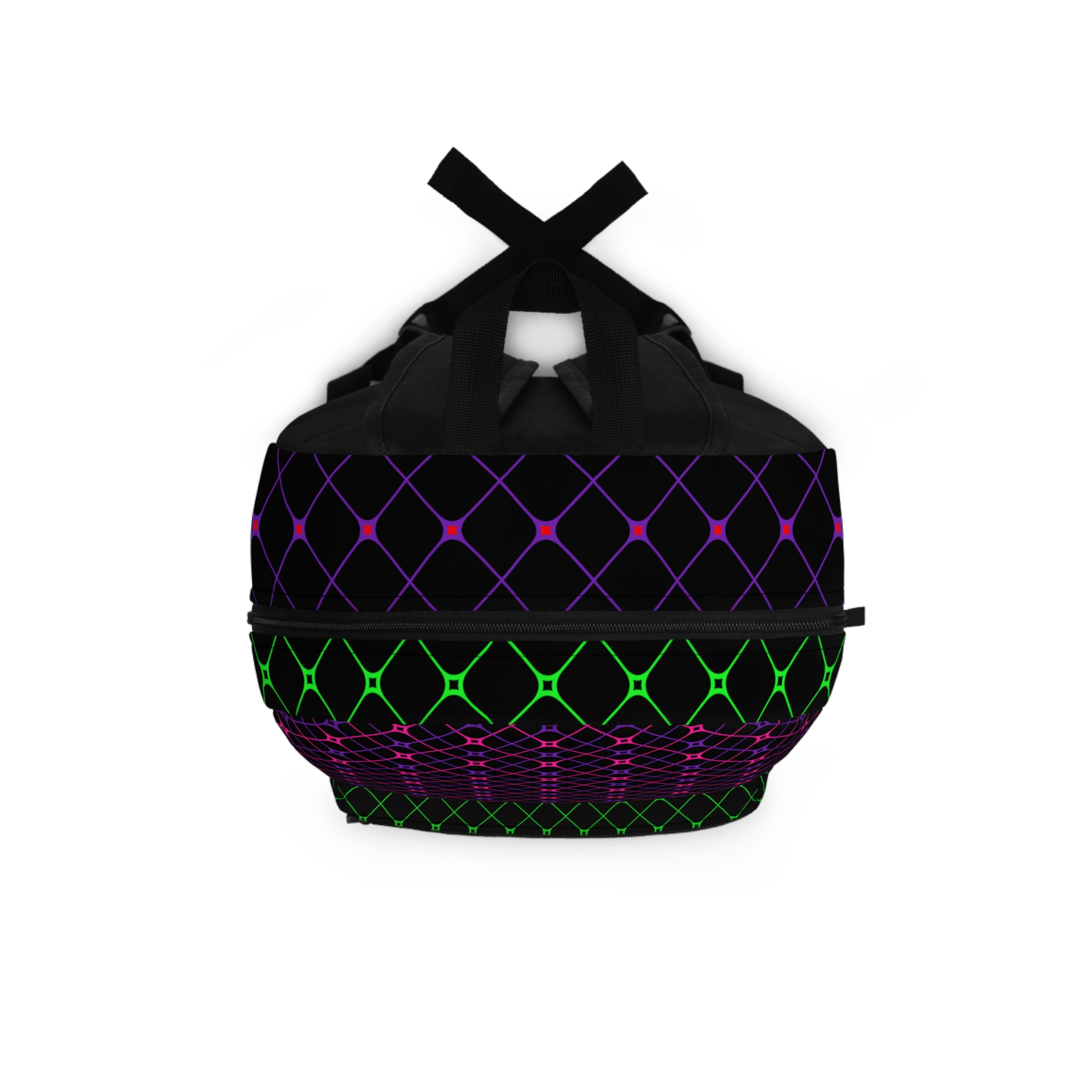 Backpack - KISS AT BLAST - Sacred Geometry - Strap in. Tune up. Wander on! EntheoPOP Blast Collection - Image 4