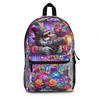 Backpack - LOVE GUN - Sacred Geometry - Strap in. Tune up. Wander on! EntheoPOP GnomePOP