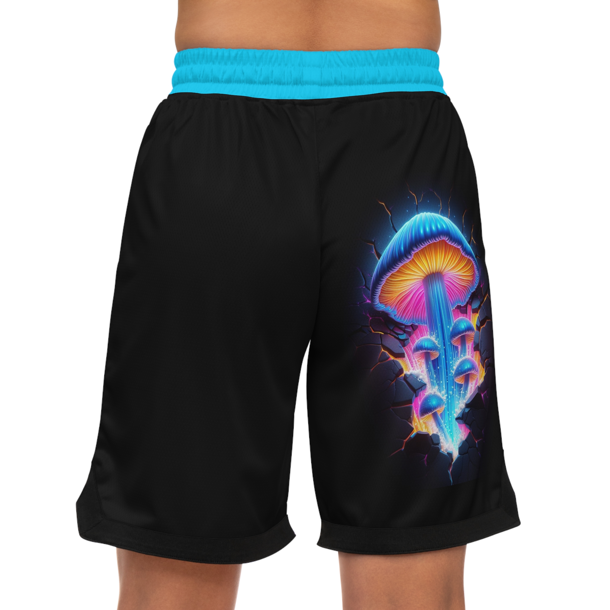 Long Shorts - SIGIL SHROOMS - Baby Bleu - Shroomarooma Series - Image 5