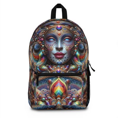 Backpack - GUARDIAN LOVE - Sacred Geometry - Strap in. Tune up. Wander on! EntheoPOP