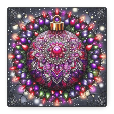 Canvas ~ THE ROYAL BLSS ~  Ornamenta Collection - 6x6x1.25" Deep - Ornament