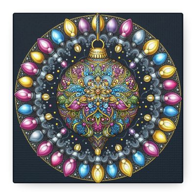 Canvas ~ CENTERED BLISS ~ Ornamenta Collection - 6x6x1.25" Deep - Ornament