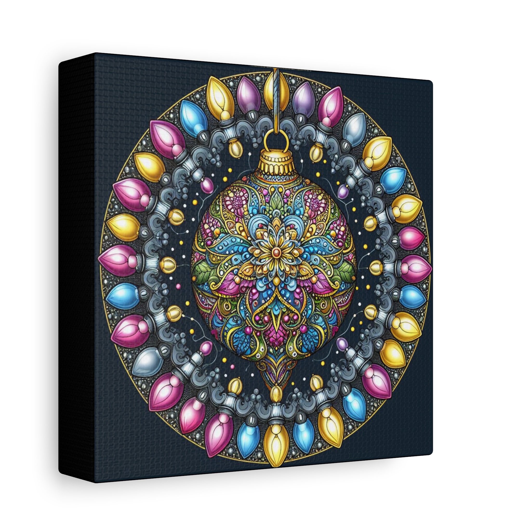 Canvas ~ CENTERED BLISS ~ Ornamenta Collection - 6x6x1.25" Deep - Ornament - Image 2