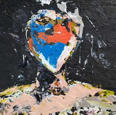 Where The Self Settles – Original Painting – Joey & Rhonda Havlock collaboration – Under Pressure series