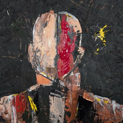 Bilateral Opposition – Original Painting – Joey & Rhonda Havlock collaboration – Under Pressure series