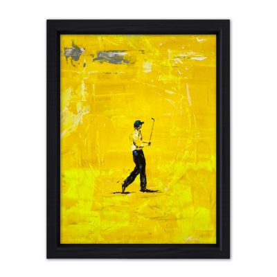 SHOTGUN SWAGGER Original Painting – SWINGERS Impressionist Golf Series