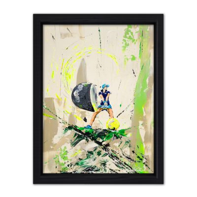 SWEET SPOT Original Painting – SWINGERS Impressionist Golf Series