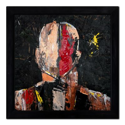 Bilateral Opposition – Original Painting – Joey & Rhonda Havlock collaboration – Under Pressure series