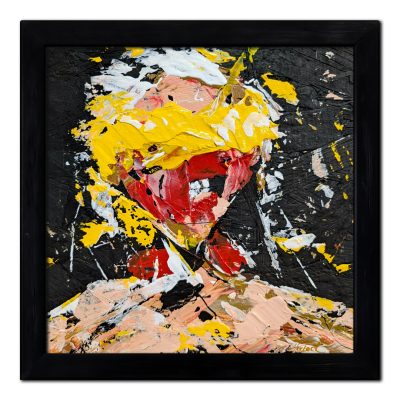 Ecstasy In Fracture – Original Painting – Joey & Rhonda Havlock collaboration – Under Pressure series